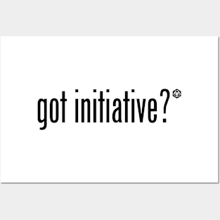 Got Initiative? On Light Background Posters and Art